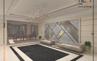 LOBBY1 پروژه مسکونی حیات 4