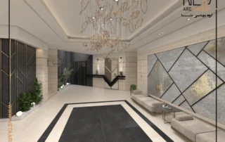 LOBBY3 پروژه مسکونی حیات 4