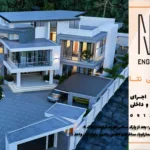 طراحی ویلای مدرن با سقف مسطح؛ زیبایی چشم‌نواز یا دردسر پنهان؟